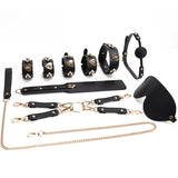 Black Wholesale Pink Passion Couples Kit with Gold Plated Love Decor
