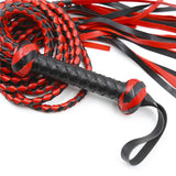Exquisite Dual Tone Vegan Leather Flogger. Details Show