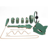 Green Wholesale Fox Series Bondage Gear with Gold Plated
