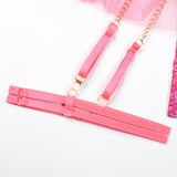 Luxurious Feather-Adorned Bra & Panty Set with Lace-11