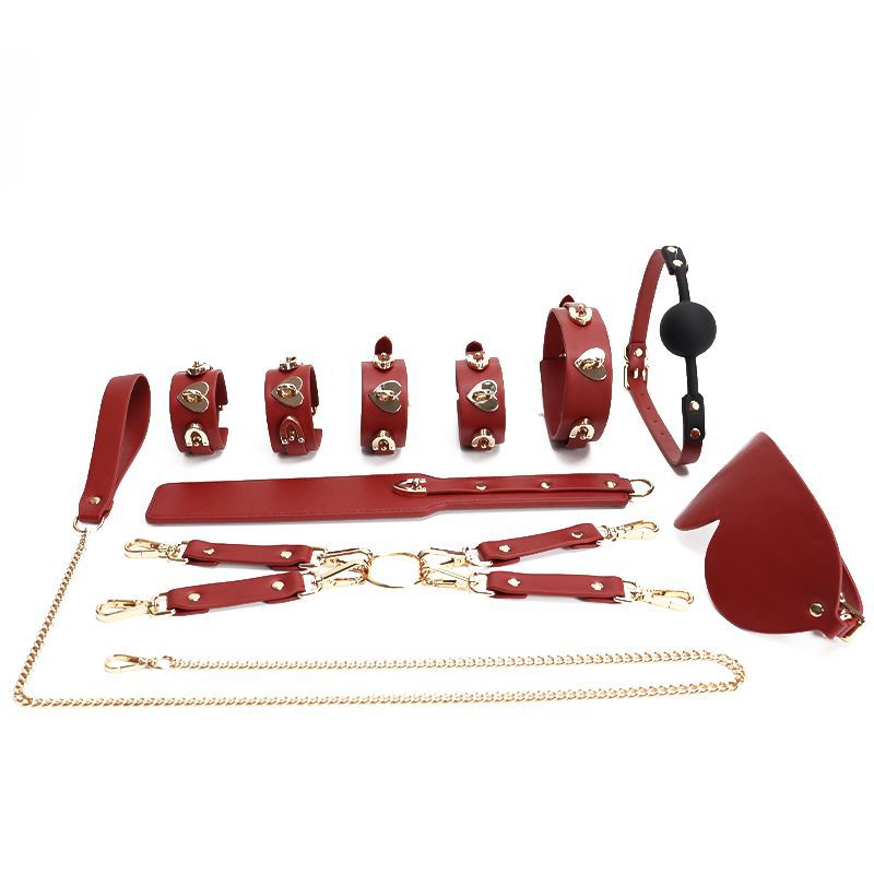 Red Wholesale Pink Passion Couples Kit with Gold Plated Love Decor