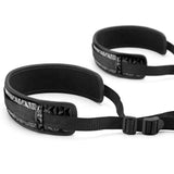 Wholesale Bondage Leg Restraints in Diamond Pattern Black Display