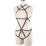 Wholesale Bundling Bondage Ladies Harness Body Suit Left View