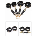 Wholesale Dominatrix Kit with Gold Bead Chain Decor cuff display