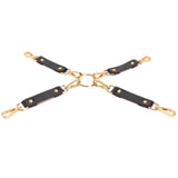 Red Wholesale Frisky Bedroom Restraint Kit with Bear Blindfold