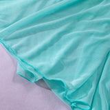 Wholesale Green Babydoll Lingerie with Sheer Floral Top-10