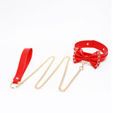 Wholesale Red Bondage Kit with Bow leash