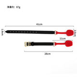 Wholesale Soft Ball Gag with Silicone Lips Mouth Plug Size Show